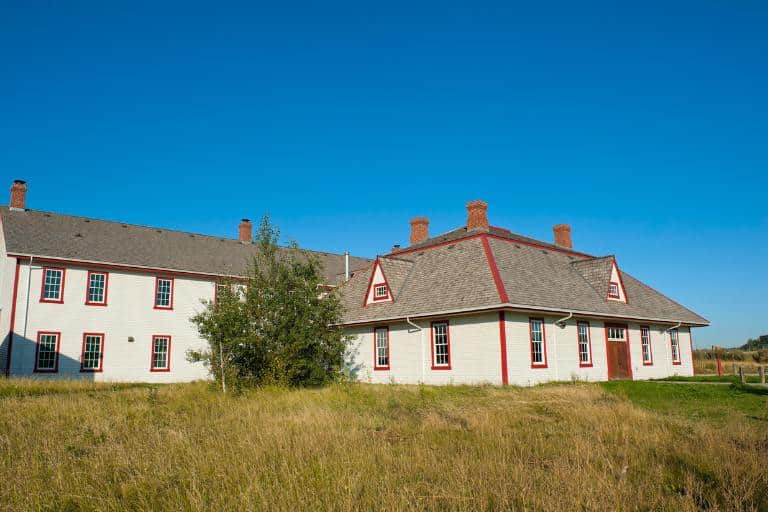 exterior of Fort Calgary Museum