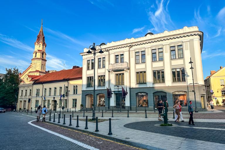 Vilnius old town buildings