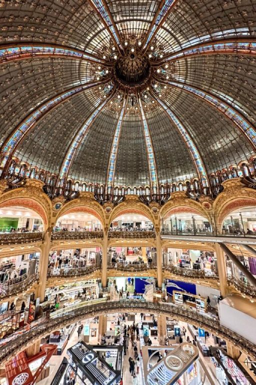 dome at the Galeries-Lafayette