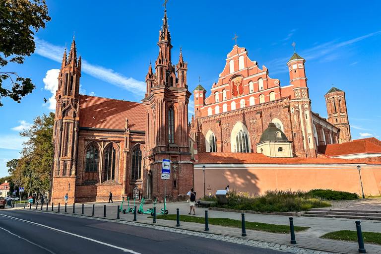 gothic church in Vilnius