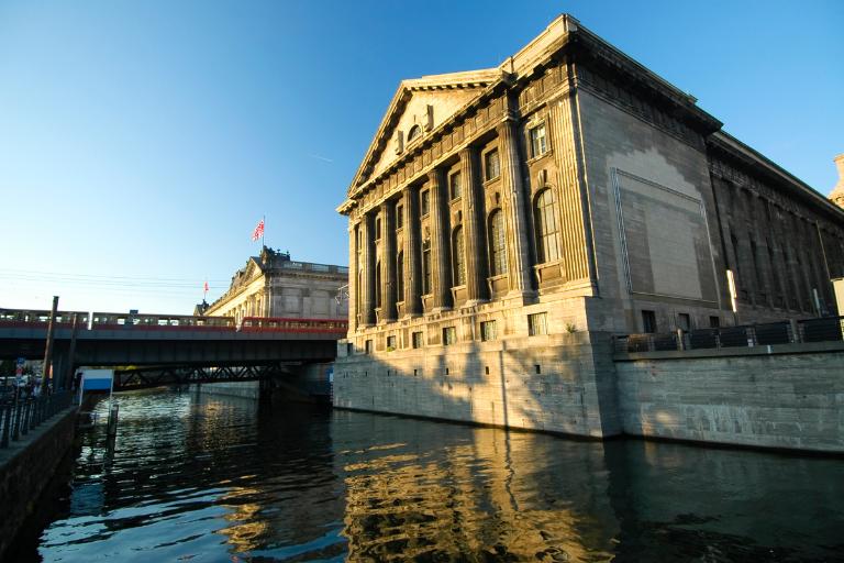 Outside the Pergamon museum in Berlin