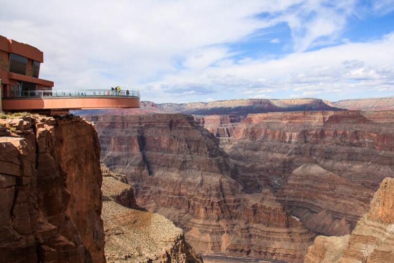 Grand Canyon Skywalk over the Grand Canyon