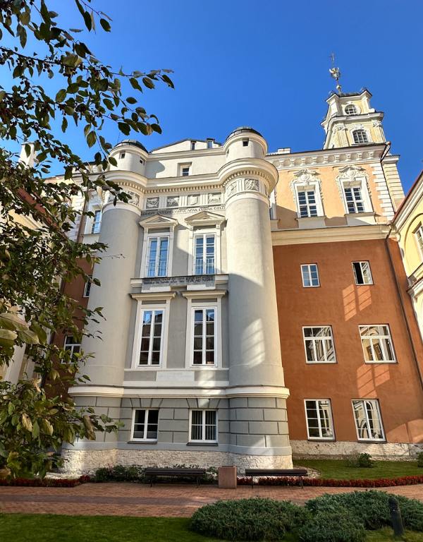 courtyard of Vilnius University