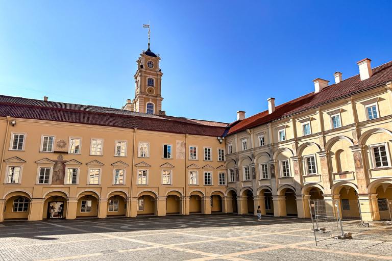 courtyard at University of Vilnius