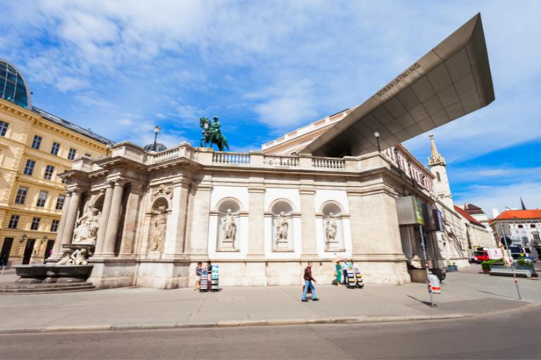 The Albertina museum Vienna