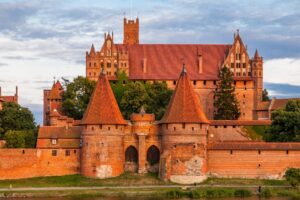 Malbork castle in Poland