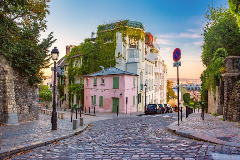 Montmartre in Paris, France