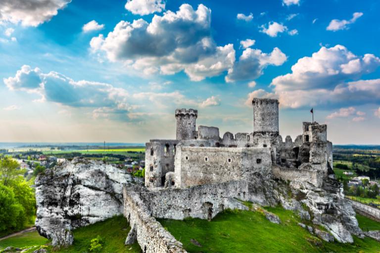 Ogrodzieniec Castle in Poland