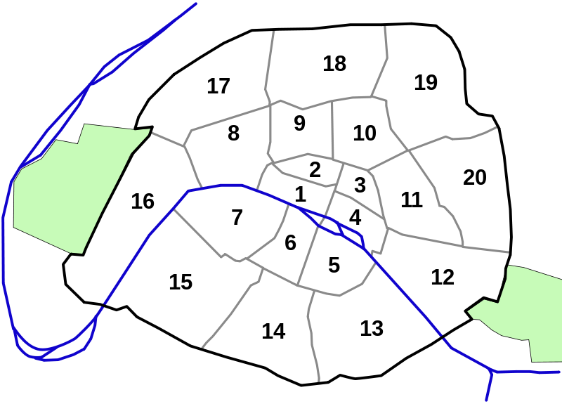 arrondissements in paris