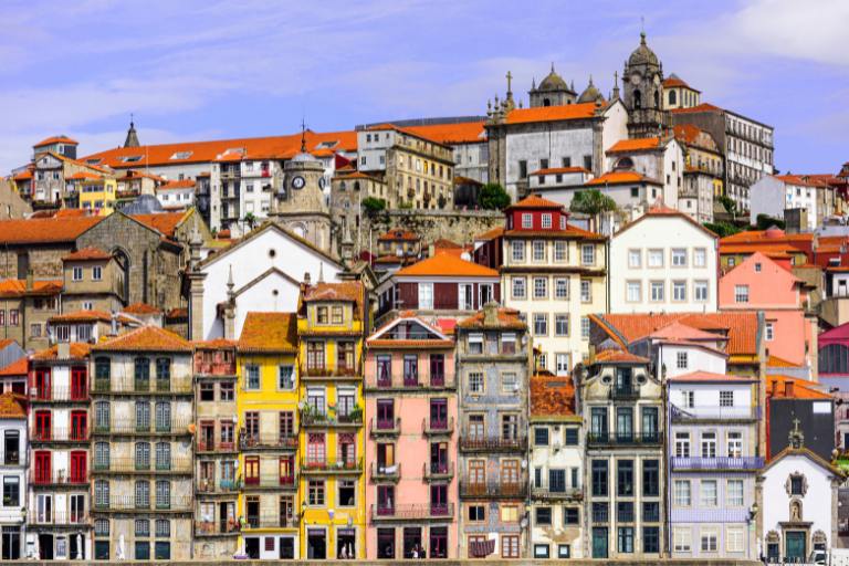 buildings in porto