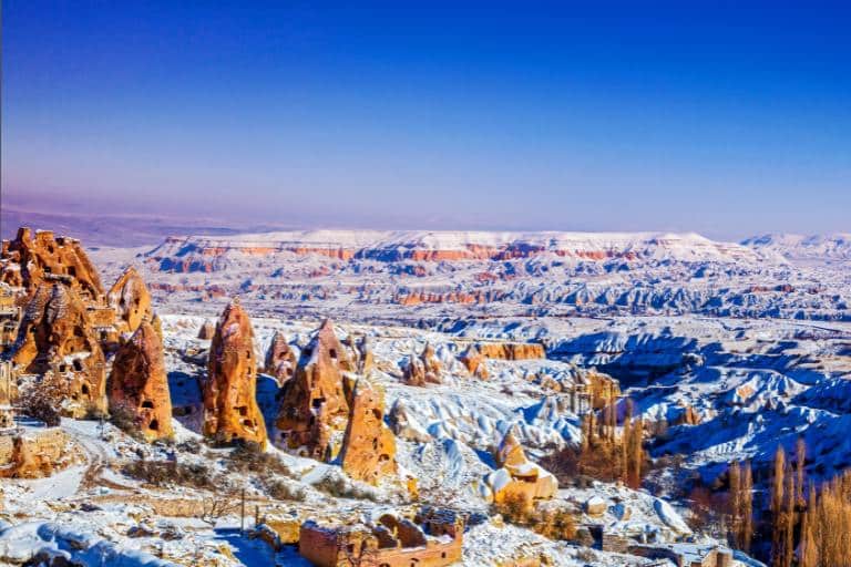 Cappadocia in winter