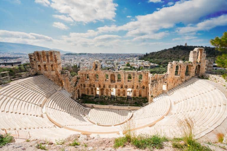 Herodes Atticus Amphitheater of Acropolis, Athens