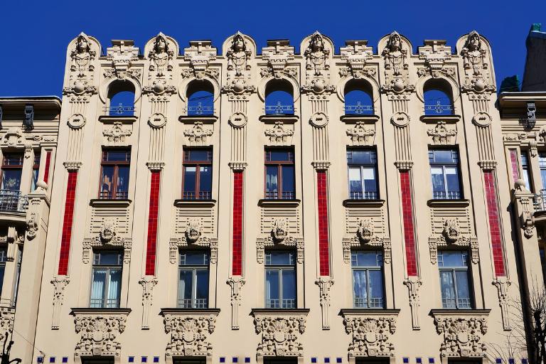 art nouveau in riga latvia