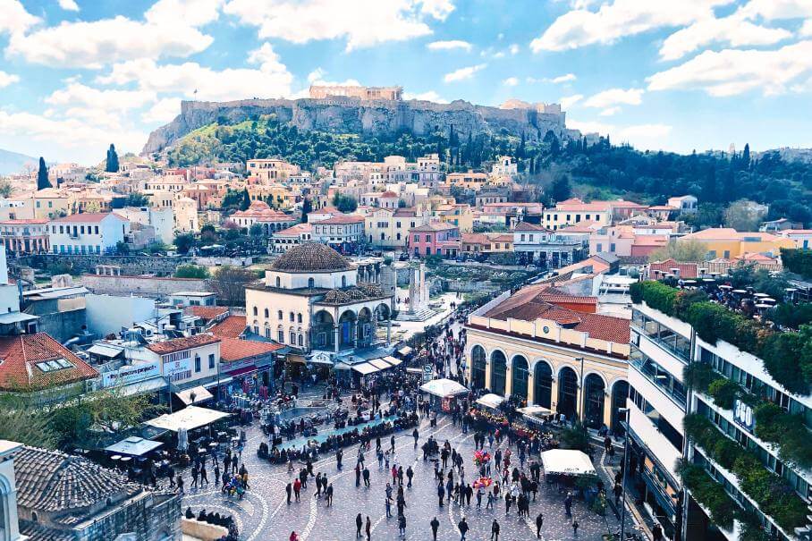 athens city break