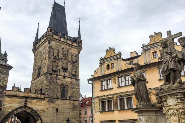 charles bridge towers