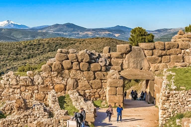 entrance-to-mycenae