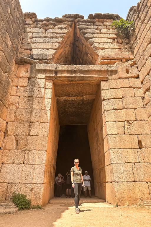 entrance temple of atreus