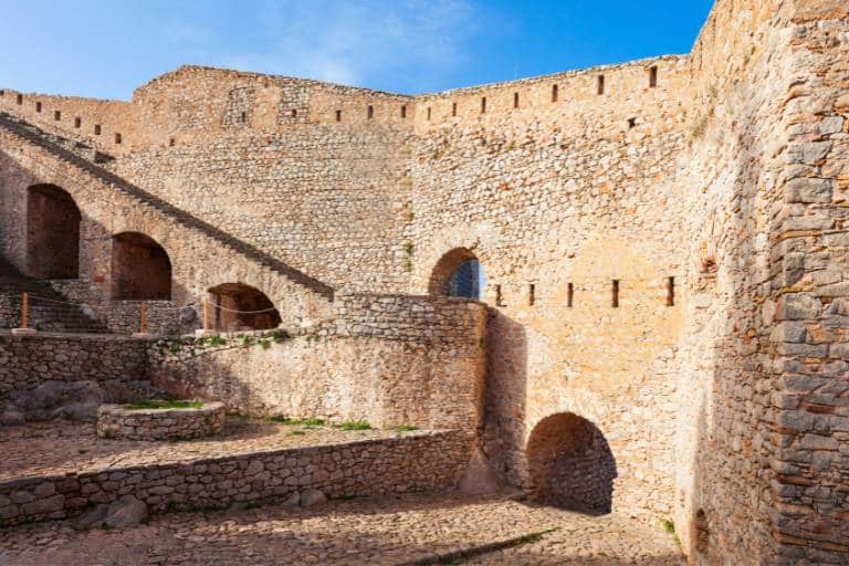 Palamidi fortress wall