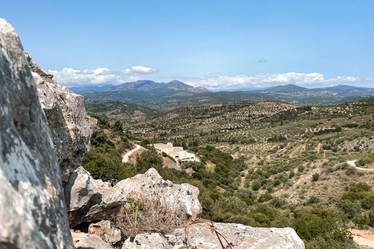 panoramic views mycenae