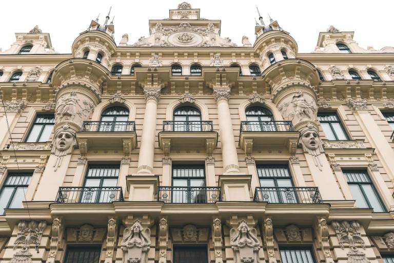 art nouveau in riga