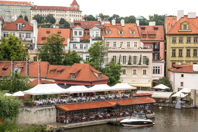 river restaurant in prague