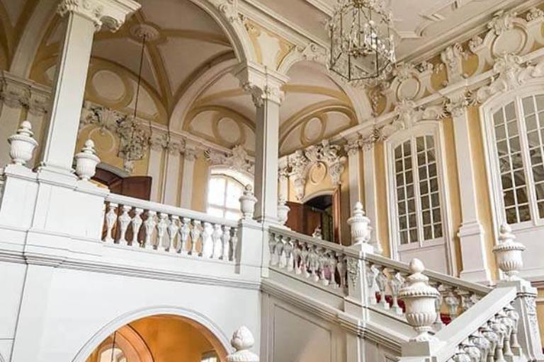 staircase in rundale palace