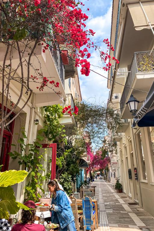 Beautiful streets of Nafplio