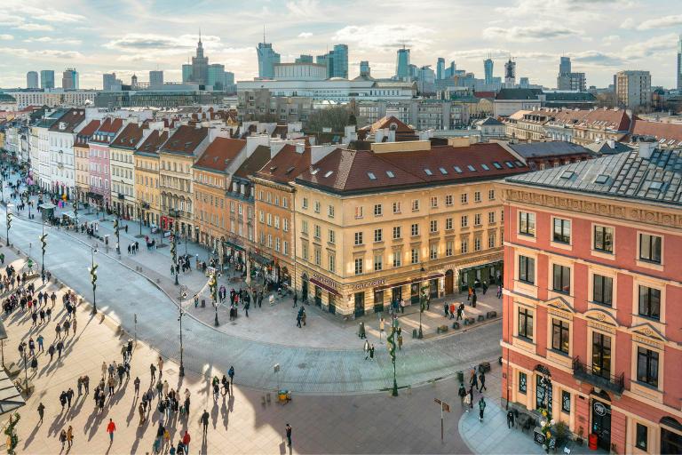 warsaw old town square