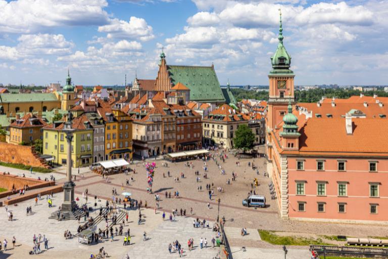 warsaw old town square