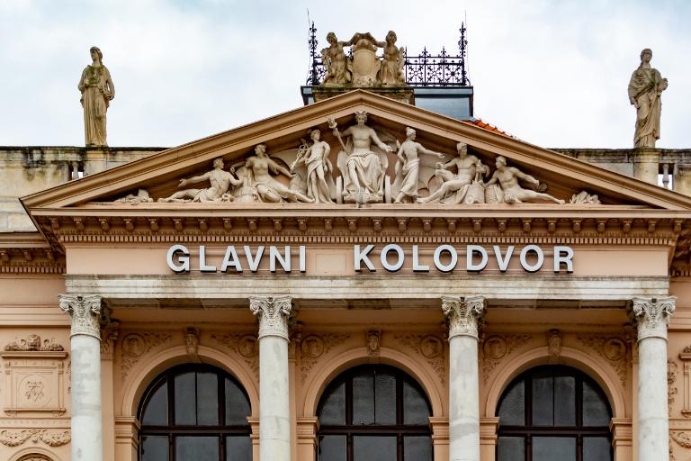 Zagreb railway station