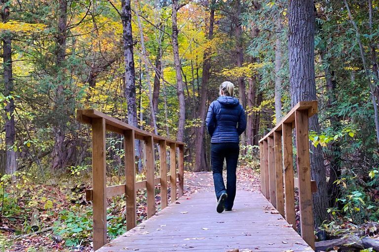 kasia hiking