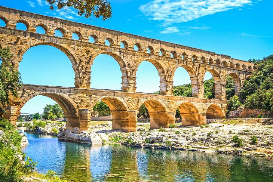 unesco world heritage sites Pont du Gard France