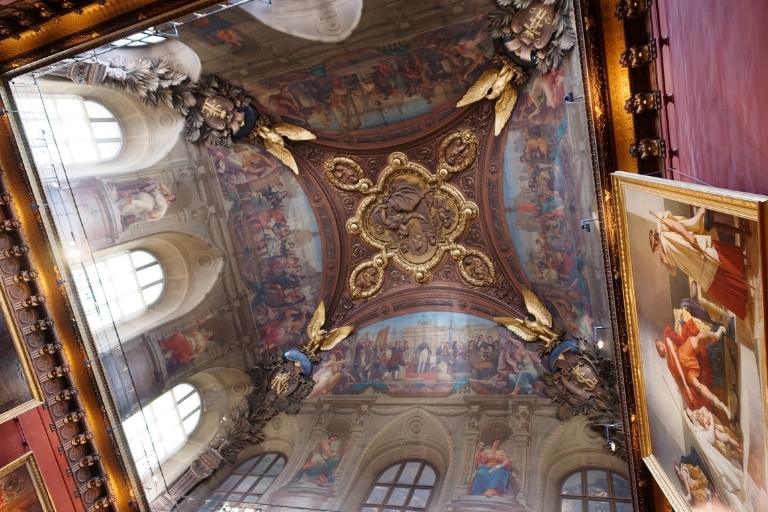 ceiling at the louvre