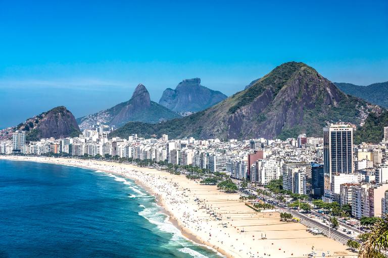 Copacabana Beach in Rio