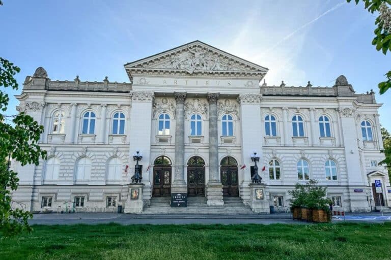 Zacheta gallery one of museums in warsaw