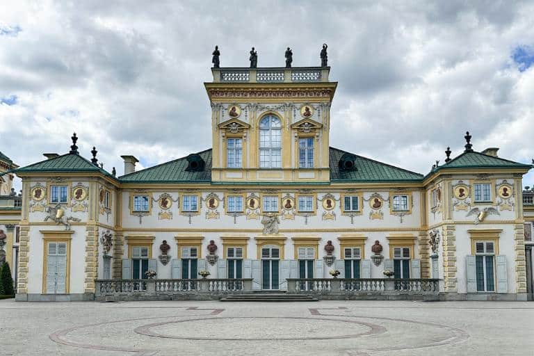 Wilanow palace near warsaw