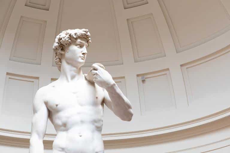 Statue of David at accademia florence