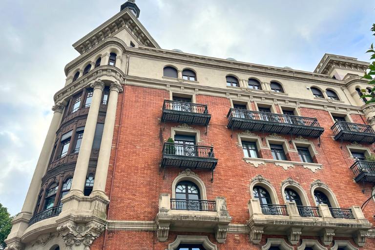 brick building in bilbao