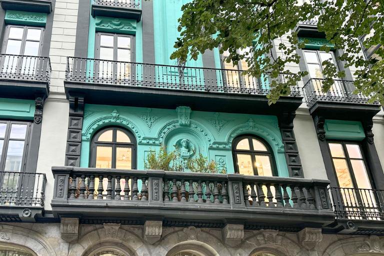 decorative building facade bilbao