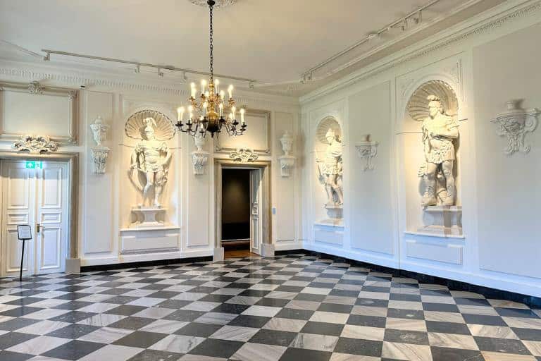 inside Krasinski Palace museum
