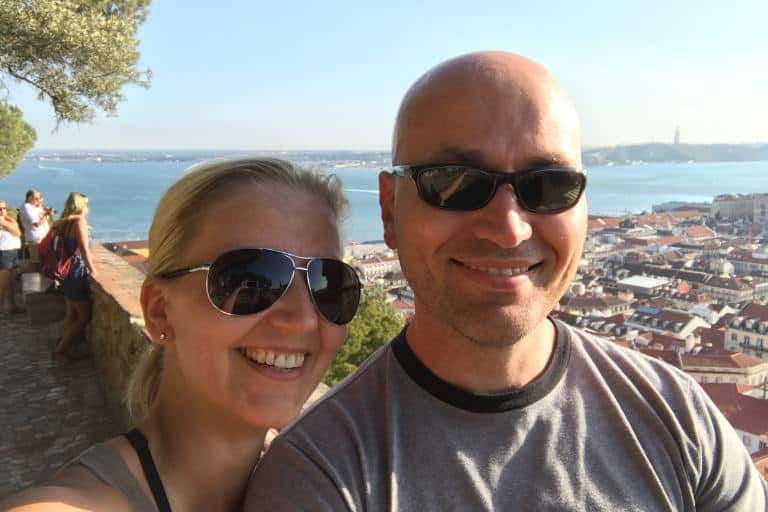 sao jorge castle lisbon selfies