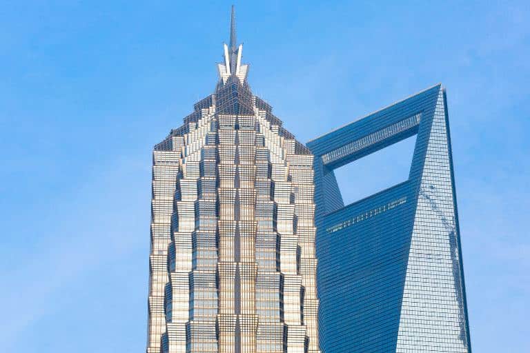 The Jin Mao Tower in China