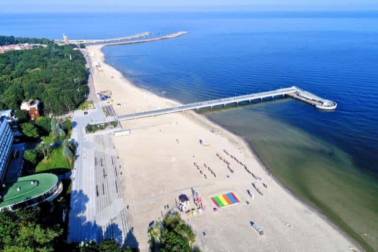 kolobrzeg beach
