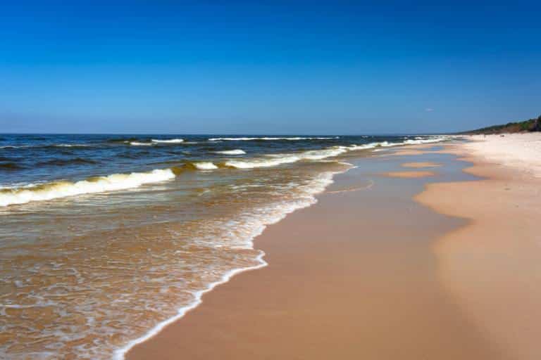 krynica morska beach poland