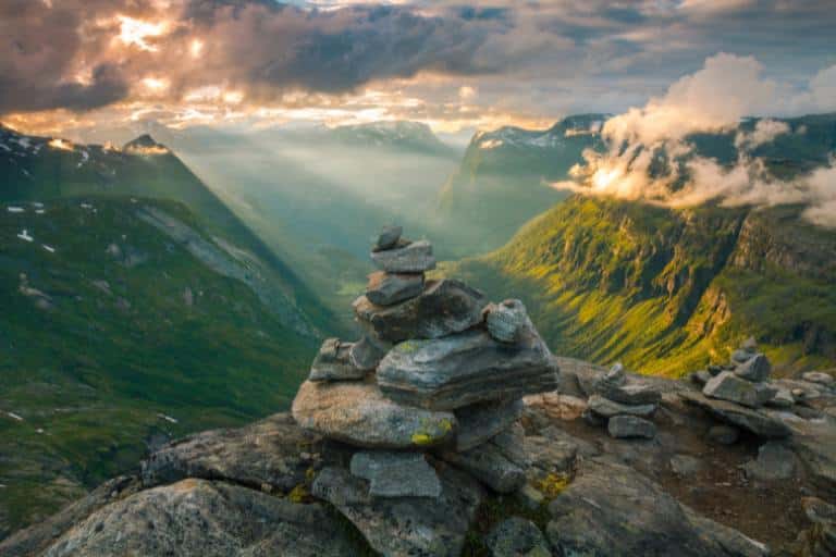 Dalsnibba Fjord Mountains, Norway