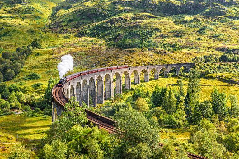 fictional places 2 Glenfinnan Viaduct