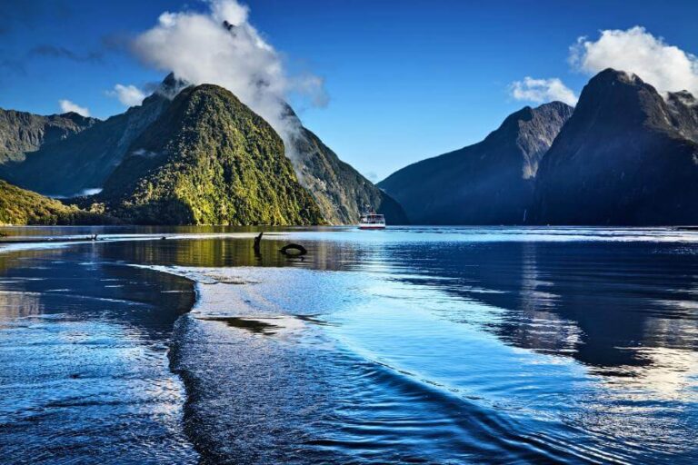 Milford Sound, New Zealand one of the fictional places to visit