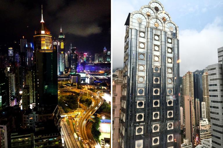 buildings in hong kong