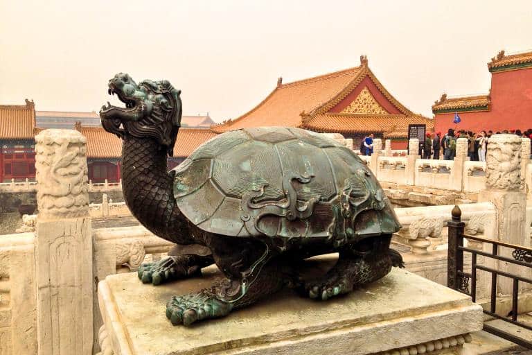 turtle statue